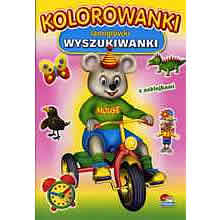 Kolorowanki, lamigl�wki, wyszukiwanki 