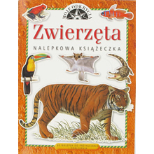 Zwierzeta. Nalepkowa ksiazeczka