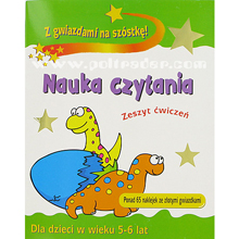 Nauka czytania. Z gwiazdami na sz�stke. Dla dzieci wieku 5-6 lat
