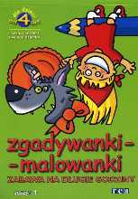 Zgadywanki - malowanki. Zeszyt 4.