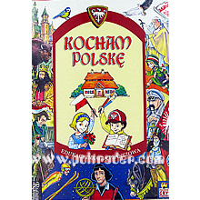 Kocham Polske. Edukacyjna gra planszowa. 