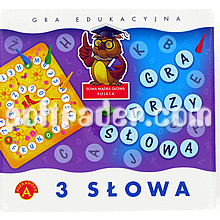 Trzy Slowa. Gra edukacyjna. 