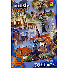 Miasta Polski, Collage - puzzle 1000 element�w