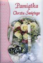 Pamiatka Chrztu Swietego. Bukiet.