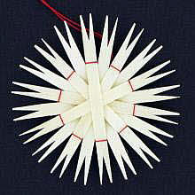 Platek sniegu - dekoracja na choinke