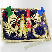 Unikalny Polski Prezent - Zestaw Slomkowych Ozd�b